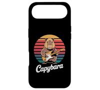 Capybara Rock Music Retro Sunset Electric Guitar Case for iPhone Air