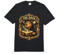 Capybara Sage Magic Scholar Comfort Colors Adult Heavyweight T-Shirt