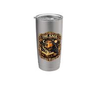 Capybara Sage Magic Scholar Stainless Steel Insulated Tumbler