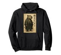 Capybara Samurai Japan Pullover Hoodie