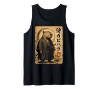 Capybara Samurai Japan Tank Top