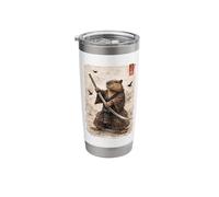 Capybara Samurai Warrior Japanese Anime Ukiyo-e Art Japan Stainless Steel Insulated Tumbler