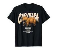 Capybara Scientific Facts Wildlife Boys Kids Value Graphic T-Shirt