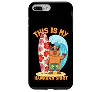 Capybara Shaka Surfboard Hawaiian Aloha Beach Summer Tee Case for iPhone 7 Plus/8 Plus