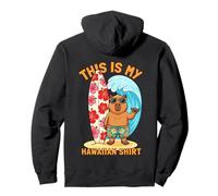 Capybara Shaka Surfboard Hawaiian Aloha Beach Summer Tee Pullover Hoodie