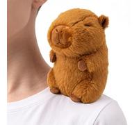 Capybara Shoulder Plush with Magnet, Standing Shoulder Capibara Plush