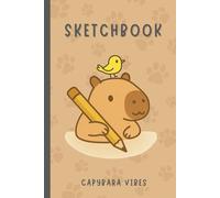 Capybara Sketchbook: Multiple Sizes and Colors Available - Click Author Name to See All Versions