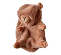 Capybara Soft Toy Shell Blanket 11.8 Inch Handmade Lightweight Fabric for Women, Teens, Adults, Girls, Girlfriends, Friends
