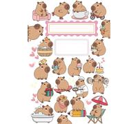 Capybara Soft Whispers: White Pastel Notebook for Journaling, Notes, and Creative Calm: Kawaii Capybara-Themed Journal with Matte Softcover and 120 ... Animal Lovers, and Daily Reflections