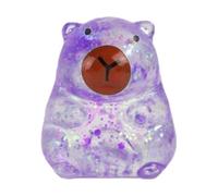 Capybara Squeezable Toy, Colorful Fidget Animal, Soft Stress Relief Squeeze Toy, Sturdy , for Adults Friends Youth Teens Offices Work Commuting Relaxation Study Anger Management Fun Use