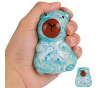 Capybara Squeezable Toy, Colorful Fidget Animal, Soft Stress Relief Squeeze Toy, Sturdy , for Adults Friends Youth Teens Offices Work Commuting Relaxation Study Anger Management Fun Use