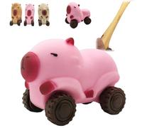 Capybara Squeeze Toy Car,Capybara Stress Relief Toy,Capybara Stretch Squeeze Toys,Cute Capybara Cozy Pinch Toy,Squishy Toys,Stress Toys Adults,Fidget Toys Squishy,Capybara Gifts,Stress Toys,Pink