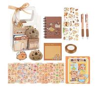 Capybara Stationery, Capybara Stationery Set, Capybara Stationery - Capybara Plush Stationery Set, Hanging Backpack, Animal Sticker, Desk Decor, Learning Needs of the Es