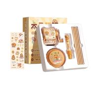 Capybara Stationery Set, Cartoon Theme Aesthetic Stationery Set For Kid, Capybara Box Se-t Includes Pencil Sharpener, Electric Vacuum Cleaner, Eraser, Pencils For Children Teen Boys Girls