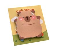 Capybara Stickers Note Paper, Cute Sticky Notes | Creative & Vivid Memo Pads, Notepads & Scratch Pads | Notepads for Bags, Cute Stationery Supplies, Animal Notes Cute