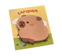 Capybara Stickers Note Paper, Cute Sticky Notes | Creative & Vivid Memo Pads, Notepads & Scratch Pads | Notepads for Bags, Cute Stationery Supplies, Animal Notes Cute