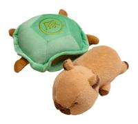 Capybara Stuffed Animal - 28cm Jumbo Hugging Plush Doll Set, Adorable Large Comfort Cushion with Turtle | Funny Birthday Gift for Office, Nursery, College Women, Men, Fans, Friends Valentines
