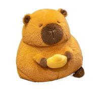 Capybara Stuffed Animal - 28cm Pillow Capybara Doll | Cute God Of Wealth Capybaradoll | Comfortable Cartoon Animal Doll Toy, Exquisite Capybaras Plush For Children's Day, Birthday
