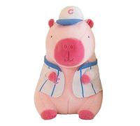 Capybara Stuffed Animal - Capybara Stuff - Character Design Collection Bed Companion for Travel Mental Health Support Holiday Birthday Nursery Home Decor
