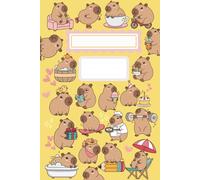 Capybara Sunny Days: Yellow Pastel Notebook for Journaling, Planning, and Creative Writing: Kawaii Cute Journal with Matte Softcover and 120 Lined ... Animal Lovers, and Everyday Organization