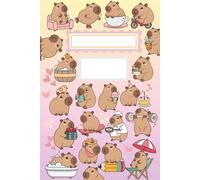 Capybara Sunset Sweets: Yellow Pink Gradient Pastel Notebook for Journaling, Ideas, and Creative Notes: Kawaii Cute Journal with Matte Softcover and ... Artists, Animal Fans, and Organization