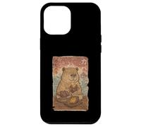 Capybara Sweet Potato Yaki Series Funny Kawaii Ukiyo Pun Case for iPhone 12 Pro Max