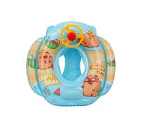 Capybara Swimming Pool Float - Cute Animal Shape, Inflatable Water Ring, Floating Raft Design, Relaxing Pool Accessory | for Beach, Lake, Garden, Yard, Summer Party