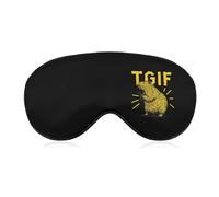 Capybara TGIF Guinea Pigs Comfortable Sleep Eye Mask Soft Covers for Sleeping with Adjustable Strap
