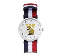 Capybara TGIF Guinea Pigs Fashion Watches Men Women Wrist Watch Outdoor Sports
