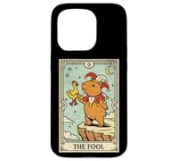 Capybara The Fool Tarot Card Funny Jester Juggling Case for iPhone 15 Pro
