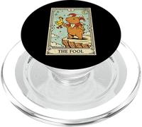 Capybara The Fool Tarot Card Funny Jester Juggling PopSockets PopGrip for MagSafe
