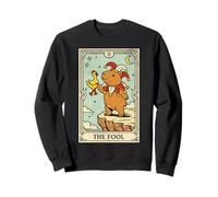 Capybara The Fool Tarot Card Funny Jester Juggling Sweatshirt