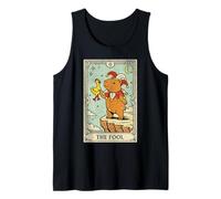 Capybara The Fool Tarot Card Funny Jester Juggling Tank Top