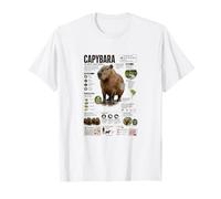 Capybara The Worlds Largest Rodent Facts T-Shirt