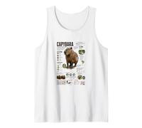 Capybara The Worlds Largest Rodent Facts Tank Top
