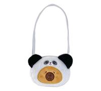 Capybara-Themed Shoulder Bag, Diagonally Stuffed Animal Purse, Cute Backpack Plush, Novelty Fun, Adjustable Plush Bag, Animal Shaped Wallet for Keys, Phones, Coin, Change, Card for Women Girls