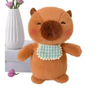 Capybara Toys | 7.8 Inches Stuffed Animal Doll,Cuddly Dolls with Sound Clapping Plush Collectible Huggable Decoration for Living Room Sofa Bedroom