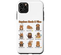 Capybara Types of World Wildlife Enthusiast Funny Animal Case for iPhone 11 Pro Max