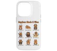 Capybara Types of World Wildlife Enthusiast Funny Animal Case for iPhone 14 Pro