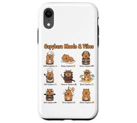 Capybara Types of World Wildlife Enthusiast Funny Animal Case for iPhone XR