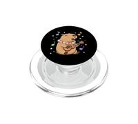 Capybara Ukulele Tropical Music PopSockets PopGrip for MagSafe