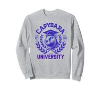 Capybara University . Wisdom with Whiskers Sweatshirt