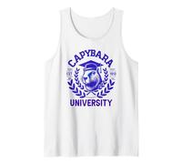 Capybara University . Wisdom with Whiskers Tank Top