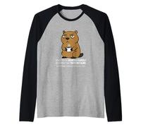 Capybara When doubting Yourself Remember Youre not Alone Raglan Baseball Tee
