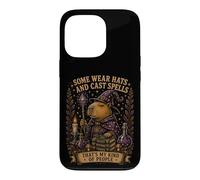 Capybara Witchcore Halloween Magic Occult Humor Case for iPhone 13 Pro