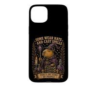 Capybara Witchcore Halloween Magic Occult Humor Case for iPhone 15 Plus