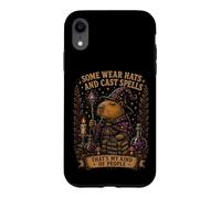 Capybara Witchcore Halloween Magic Occult Humor Case for iPhone XR