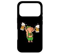CAPYBARA WITH BEER AND LEDERHOSEN Case for iPhone 17 Pro