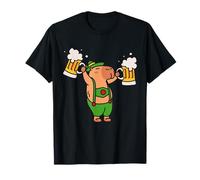 Capybara with Beer and Lederhosen T-Shirt
