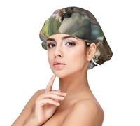 Capybara With Eyes Closed Satin Bonnet Silk Bonnet, Hair Bonnet For Sleeping, Soft Double Layer Silk Sleeping Cap Hair Wrap For Women Natural Curly Braided Long Hair